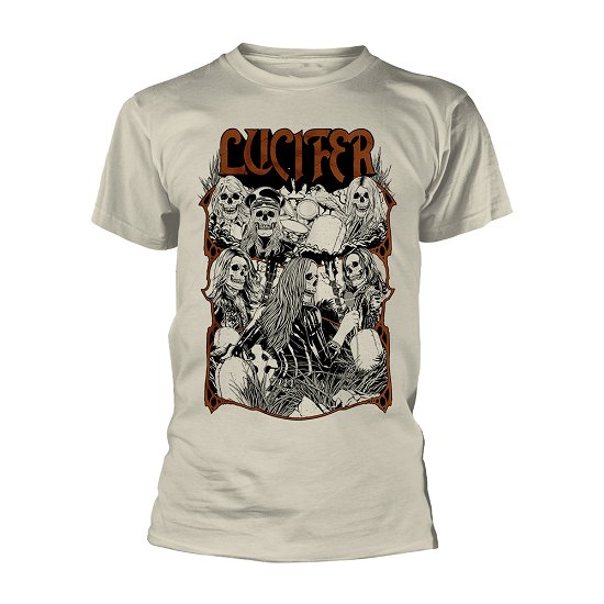 Cover for Lucifer · Undead (T-shirt) [size XL] [Natural edition] (2020)