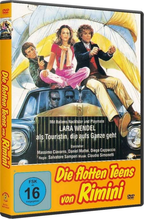 Cover for Erotic Movie Classics · Die Flotten Teens Von Rimini (DVD)