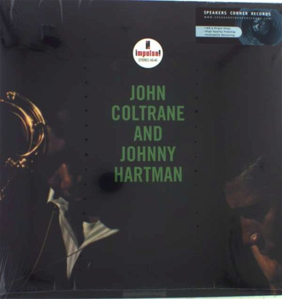 Cover for Coltrane, John &amp; Johnny Hartmann · Coltrane &amp; Hartmann (LP) [180 gram edition] (2004)
