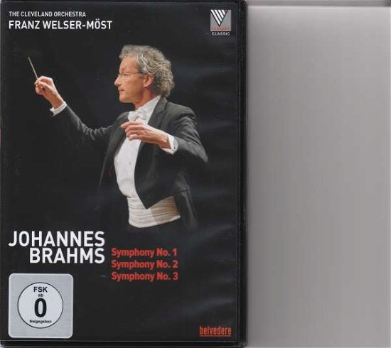 Cover for Most / the Cleveland Orch · Johannes Brahms: Symphony No. 1 / Symphony No. 2 / Symphony No. 3 (DVD) (2018)