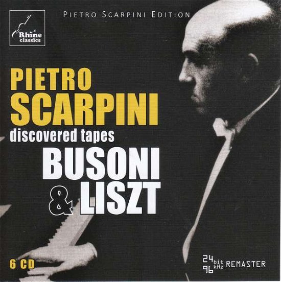 Cover for Pietro Scarpini · Plays Busoni And Liszt (CD) (2020)