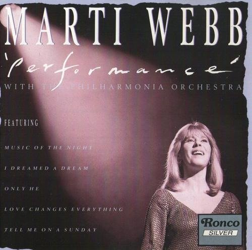 Cover for Marti Webb · Performance (CD)