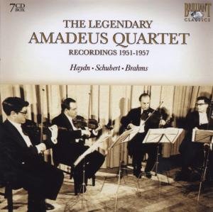 Cover for Amadeus Quartet · Legendary Brilliant Klassisk (CD) (2008)