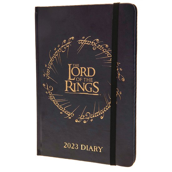 The Lord Of The Rings (Map) 2023 Official Diary - Lotr - Kirjat - PYRAMID - 5051265741073 - tiistai 2. elokuuta 2022