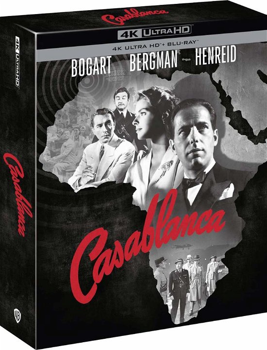 Cover for Casablanca Uce Uhdstlbk · Casablanca (Ultimate Collectors Edition) (Steelbook) (4K Ultra HD) [Ultimate Collectors edition] (2022)