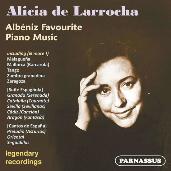 Alicia De Larrocha Plays Albeinz Piano Favourites - Alicia de Larrocha - Musikk - PARN - 5055354409073 - 12. november 2021