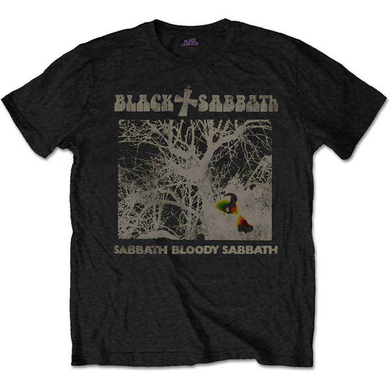 Black Sabbath Unisex T-Shirt: Sabbath Bloody Sabbath Vintage - Black Sabbath - Merchandise -  - 5056170635073 - 