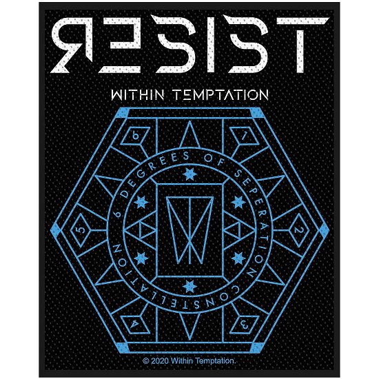 Cover for Within Temptation · Within Temptation Standard Patch: Resist Hexagon (Loose) (Patch)
