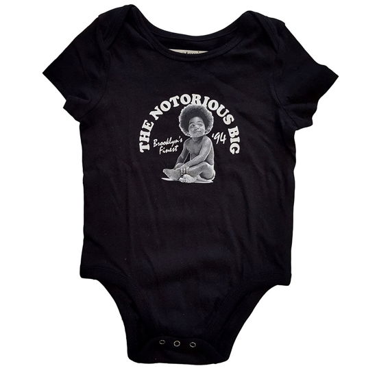 Biggie Smalls · Biggie Smalls Kids Baby Grow: Baby (18-24 Months) (CLOTHES) [size 1-2yrs] [Black - Kids edition]