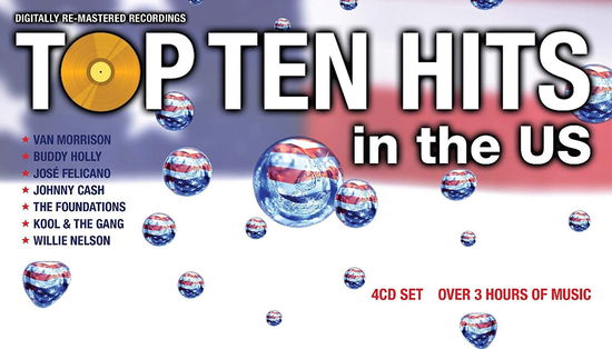 Cover for Various Artist · Top Ten Hits in the US 4 CD Set (CD)