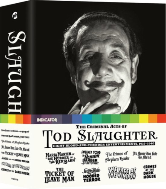The Criminal Acts Of Tod Slaughter - Eight Blood And Thunder Entertainments 1935 to 1940 Limited - George King - Film - Powerhouse Films - 5060697922073 - 20 november 2023