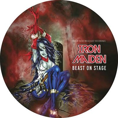 Cover for Iron Maiden · Beast On Stage (LP) [Picture Disc edition] (2023)