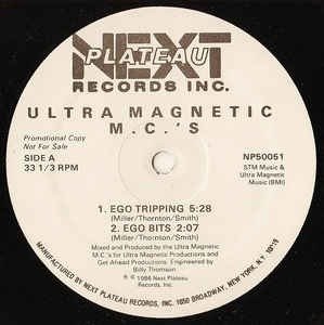 Cover for Ultramagnetic Mcs · Ego Tripping (LP) (2020)