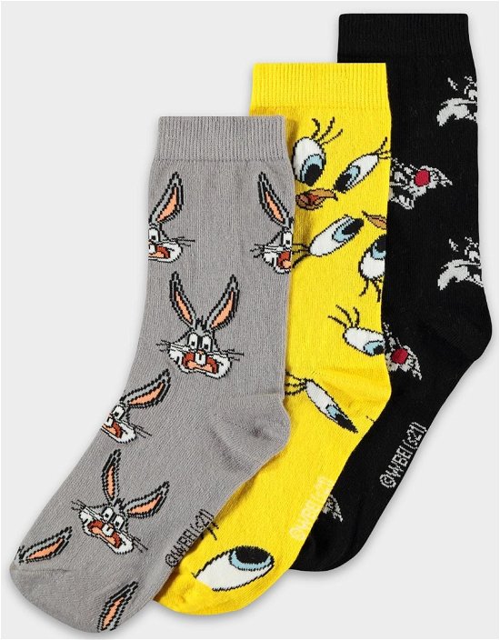 Looney Tunes Socken 3er-Pack Three Icons 35-38 -  - Merchandise -  - 8718526133073 - 4. mai 2024