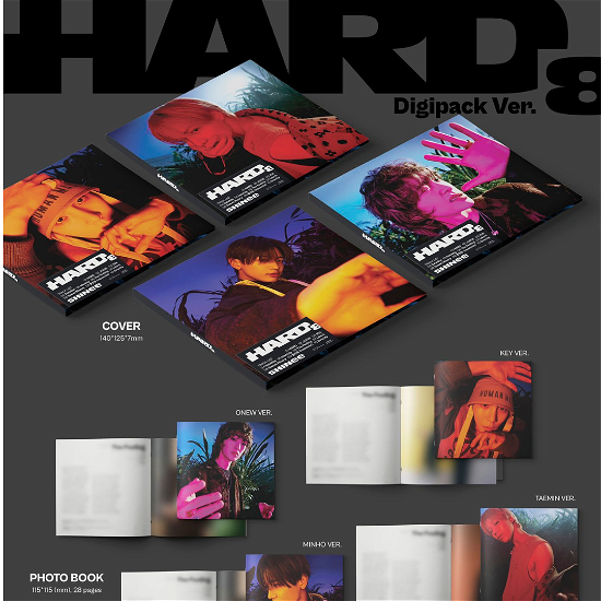 Cover for Shinee · Hard (Vol. 8) (CD) [Digipack edition] (2023)