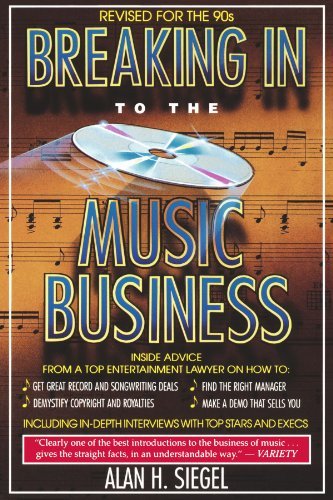 Cover for Breaking into the · Music Business (Bok) (1991)