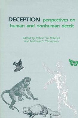 Cover for Robert W Mitchell · Deception (Hardcover Book) (1985)