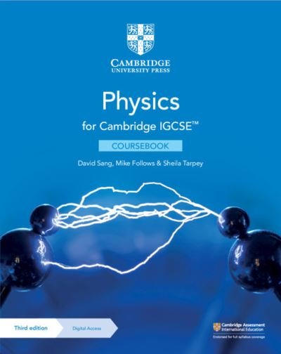 Cover for David Sang · Cambridge IGCSE™ Physics Coursebook with Digital Access (2 Years) - Cambridge International IGCSE (Book) [3 Revised edition] (2021)