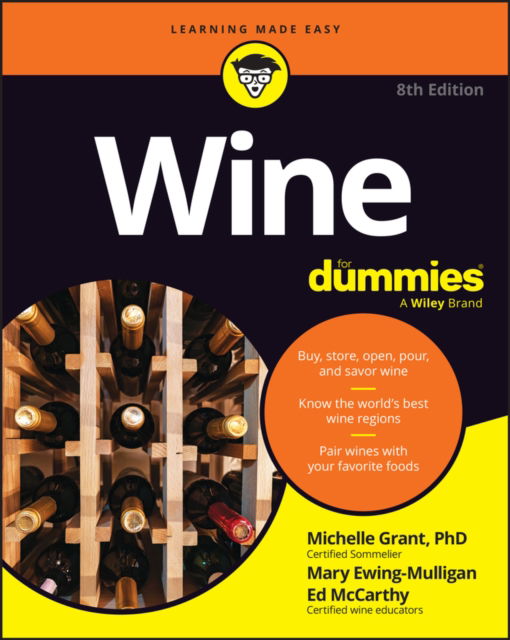 Wine For Dummies - Michelle Grant - Books - John Wiley & Sons Inc - 9781394320073 - July 10, 2025
