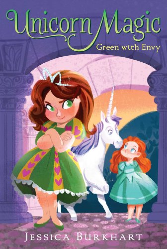 Cover for Jessica Burkhart · Green with Envy (Unicorn Magic) (Hardcover Book) (2014)