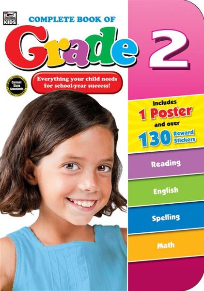 Complete Book of Grade 2 - Thinking Kids - Książki - Thinking Kids - 9781483813073 - 15 stycznia 2015