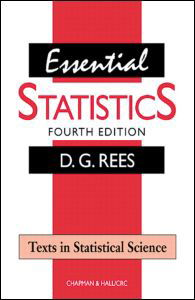 Cover for Rees, D.G. (Oxford Brookes University, Oxford, England, UK) · Essential Statistics (Paperback Bog) (2000)