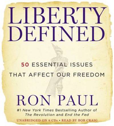 Cover for Ron Paul · Liberty Defined (CD) (2011)