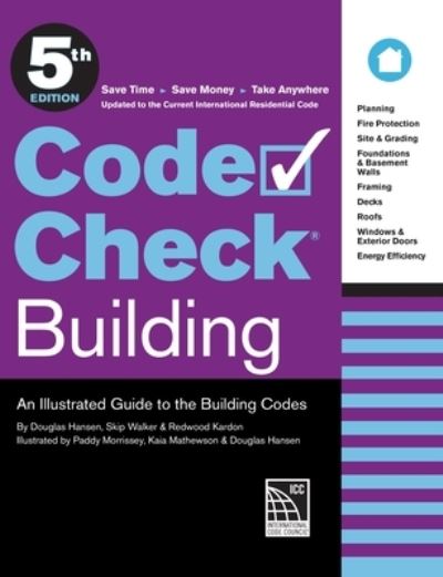 Code Check Building 5th Edition - Redwood Kardon - Książki - Taunton Press, Incorporated - 9781641552073 - 10 października 2023