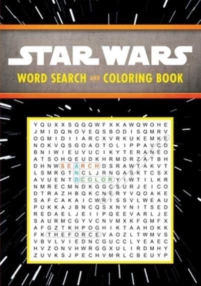 Cover for Editors of Thunder Bay Press · Star Wars: Word Search and Coloring Book (Taschenbuch) (2020)