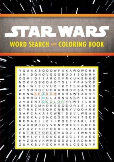 Cover for Editors of Thunder Bay Press · Star Wars: Word Search and Coloring Book (Paperback Bog) (2020)