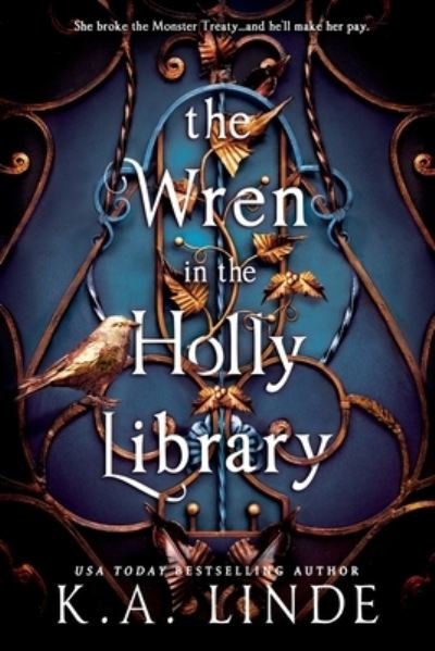 Cover for K.A. Linde · The Wren in the Holly Library (Gebundenes Buch) [Deluxe Limited edition] (2024)