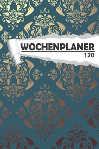 Cover for Aw Media · Wochenplaner vintage Gold Mint (Paperback Bog) (2020)