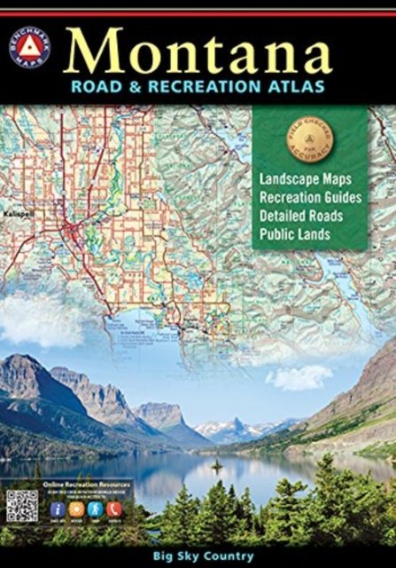 Cover for National Geographic Maps · Benchmark Montana Road &amp; Recreation Atlas, 5th Edition (Paperback Bog) [5th Revised edition] (2021)
