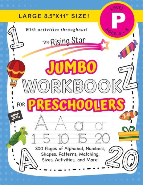 Cover for Lauren Dick · The Rising Star Jumbo Workbook for Preschoolers (Paperback Book) (2020)