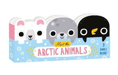 Cover for Meet the Arctic Animals - Shaped Animal Board Book Set (Board book) (2019)