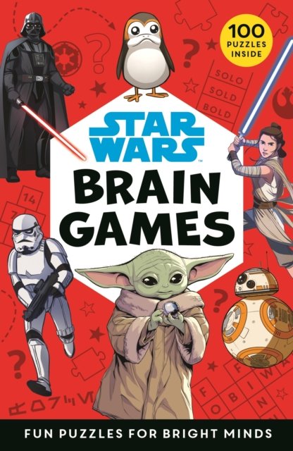 Cover for Walt Disney · Star Wars Brain Games: Fun Puzzles For Bright Minds (Paperback Bog) (2023)