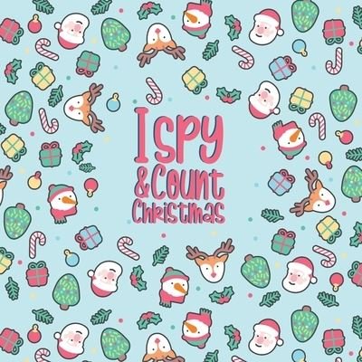 Cover for Alison Simmons · I Spy &amp; Count Christmas (Paperback Book) (2021)