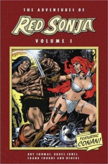 Cover for Bruce Jones · The Adventures Of Red Sonja Volume 1 Featuring Conan - ADVENTURES OF RED SONJA TP (Taschenbuch) (2005)