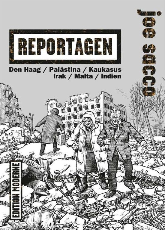 Cover for Joe Sacco · Sacco:reportagen (Bok)