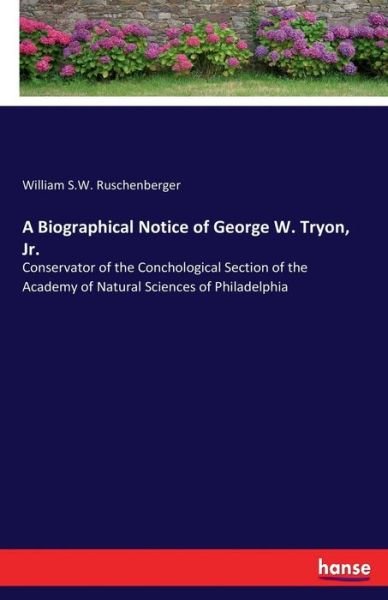 Cover for Ruschenberger · A Biographical Notice of (Book) (2017)