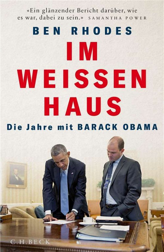 Cover for Rhodes · Im Weißen Haus (Book)