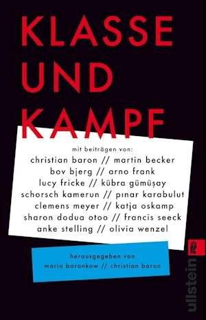 Cover for Christian Baron · Klasse und Kampf (Book) (2022)