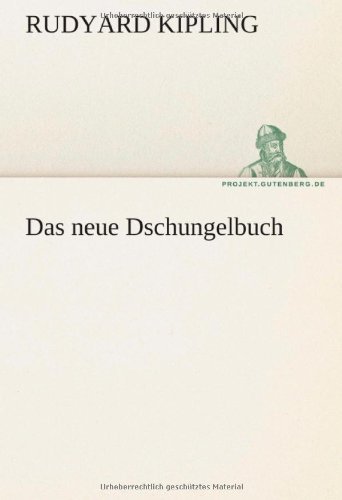 Cover for Rudyard Kipling · Das Neue Dschungelbuch (Tredition Classics) (German Edition) (Pocketbok) [German edition] (2012)