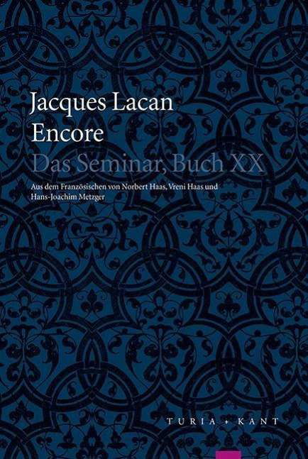 Cover for Lacan · Encore (Bok)