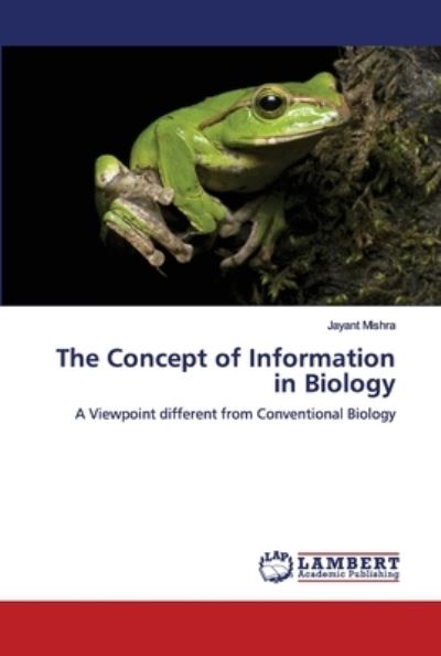 Cover for Mishra · The Concept of Information in Bi (Book) (2020)