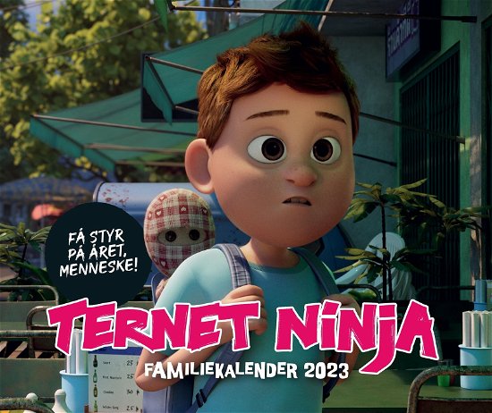 Ternet Ninja Familiekalender 2023 - Anders Matthesen - Bøger - Gyldendal - 9788702357073 - 1. september 2022
