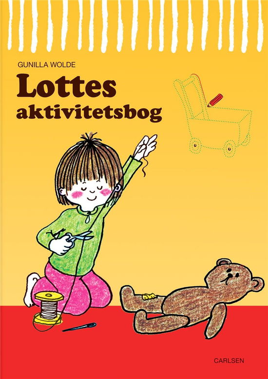 Cover for Gunilla Wolde · Lottes aktivitetsbog (kolli 6) (Sewn Spine Book) [1º edição] (2021)