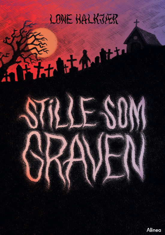 Cover for Lone Halkjær · Stille som graven, Rød Læseklub (Gebundesens Buch) [1. Ausgabe] (2024)