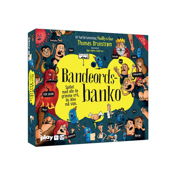 Bandeordsbanko - Thomas Brunstrøm; Mikkel Hartmann-Petersen - Board game - Play fra Carlsen - 9788727178073 - March 4, 2025