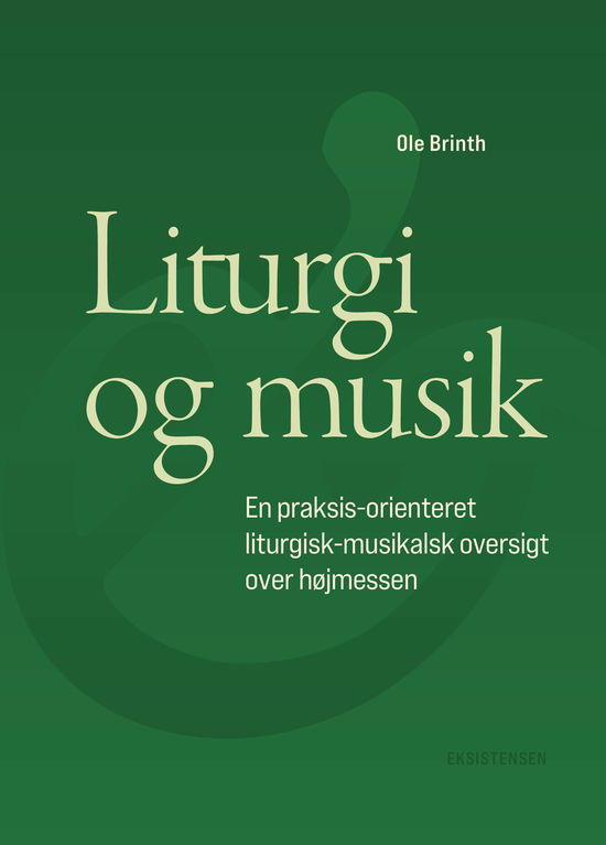 Cover for Ole Brinth · Liturgi og musik (Sewn Spine Book) [1º edição] (2024)